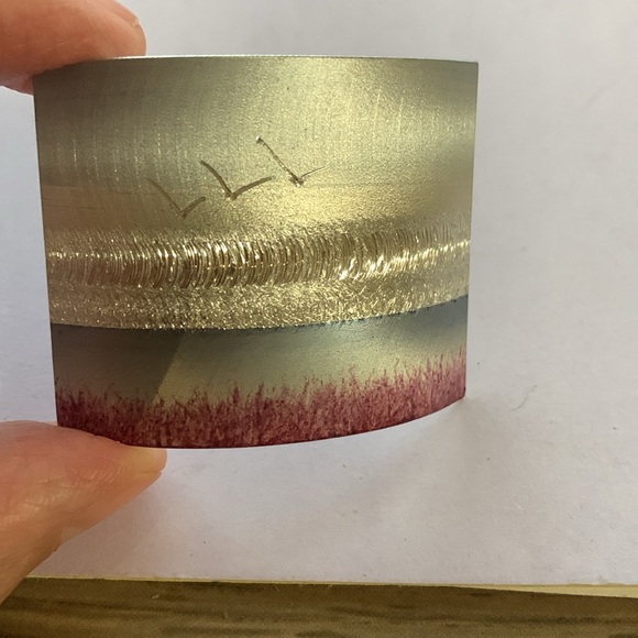 Beautiful brooch scenery birds - Picture 3 of 4